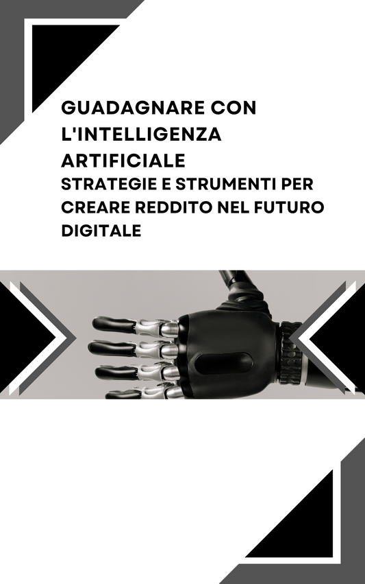 "Guadagnare con l'Intelligenza Artificiale: Strategie e Strumenti per Creare Reddito nel Futuro Digitale"